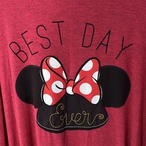 Disney Best Day Ever Minnie Mouse Earhat T-shirt